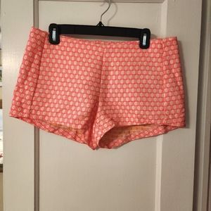 Lilly Pulitzer Shorts, sz 8 (matching top and skirt in closet)